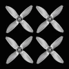 EMAX - Set Van 4 Propellers 2035 4 Blades 1.5mm Clear -DJI Winkel emax set de 4 helices 2035 4 pales 15mm transparent