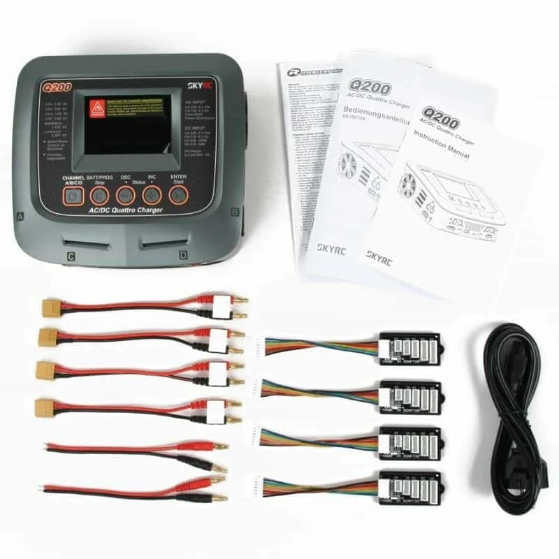 SKYRC - Quattro Q200 Lader 7 SKYRC - Quattro Q200 Lader - Afbeelding 5