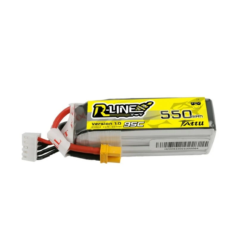 Tattu R-Line 550mAh 4S 95C XT30 3 Tattu R-Line 550mAh 4S 95C XT30