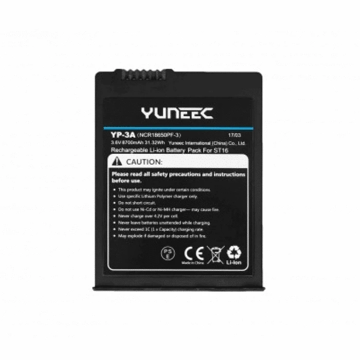YUNEEC Yunnec - Batterij 8700mAh 1s Voor ST16S 3 YUNEEC Yunnec - Batterij 8700mAh 1s Voor ST16S